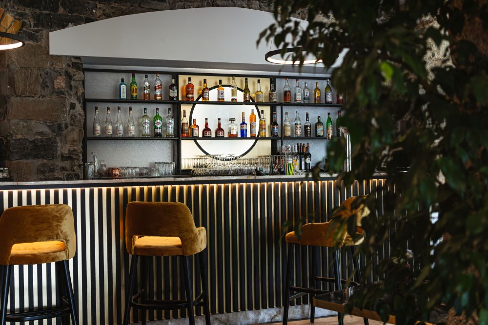 Lounge bar Le Montbrillant · Hôtel à Genève